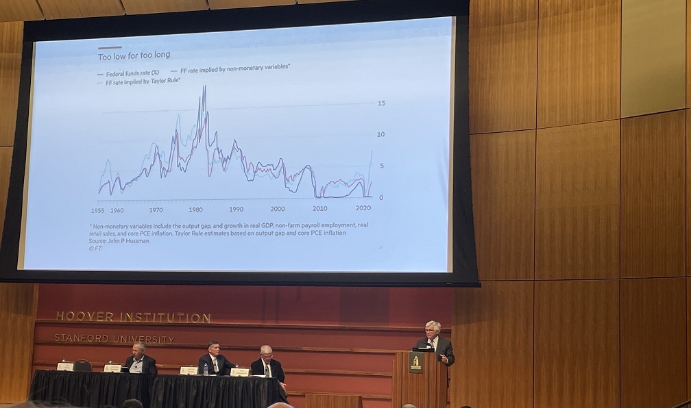 John Taylor - Hoover Institution Monetary Policy Conference 2022